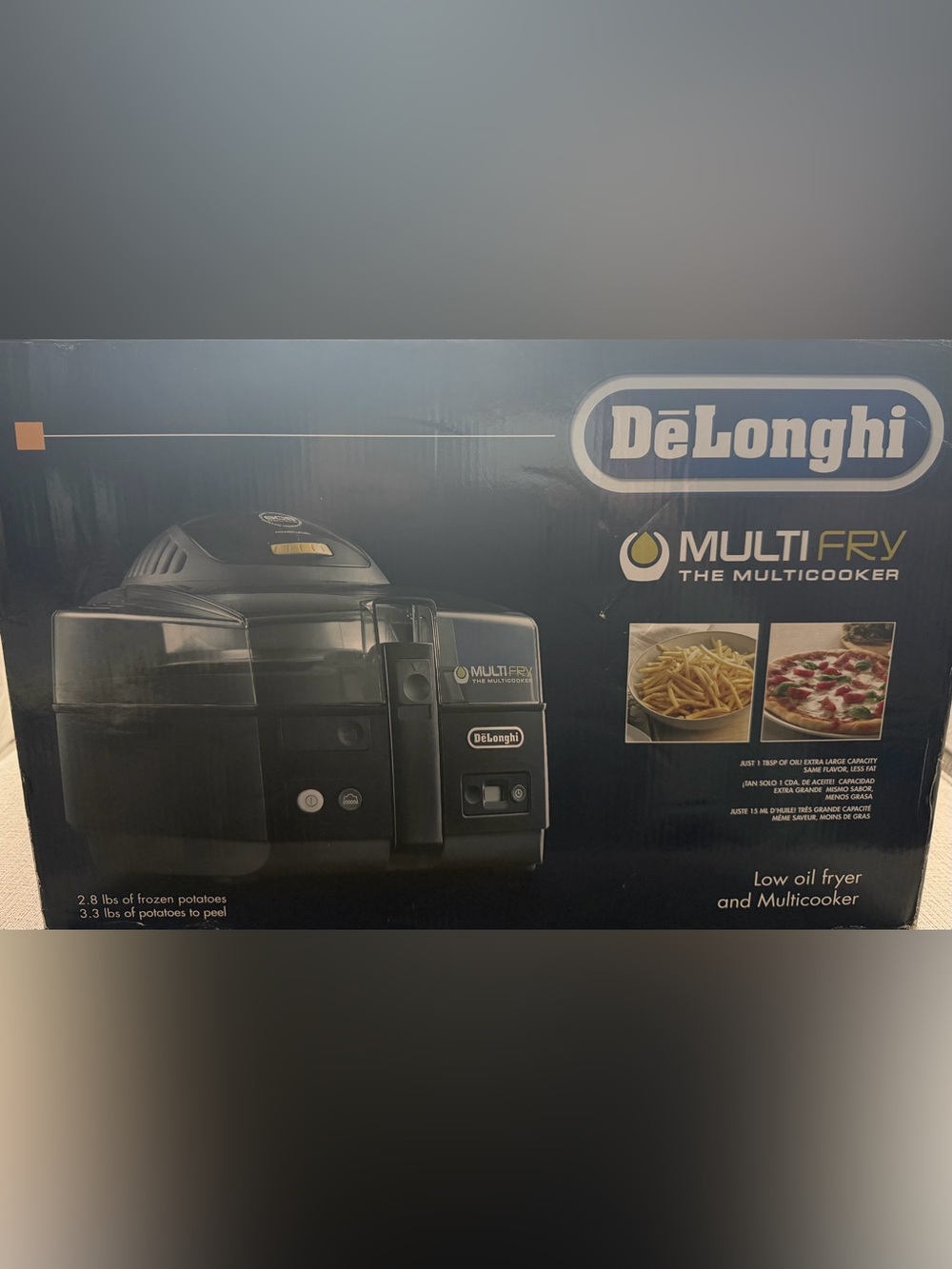 NIB DeLonghi MULTI FRY THE MULTICOOKER